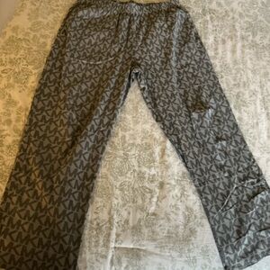 Michael Kors Black and Gray Lounge Pants